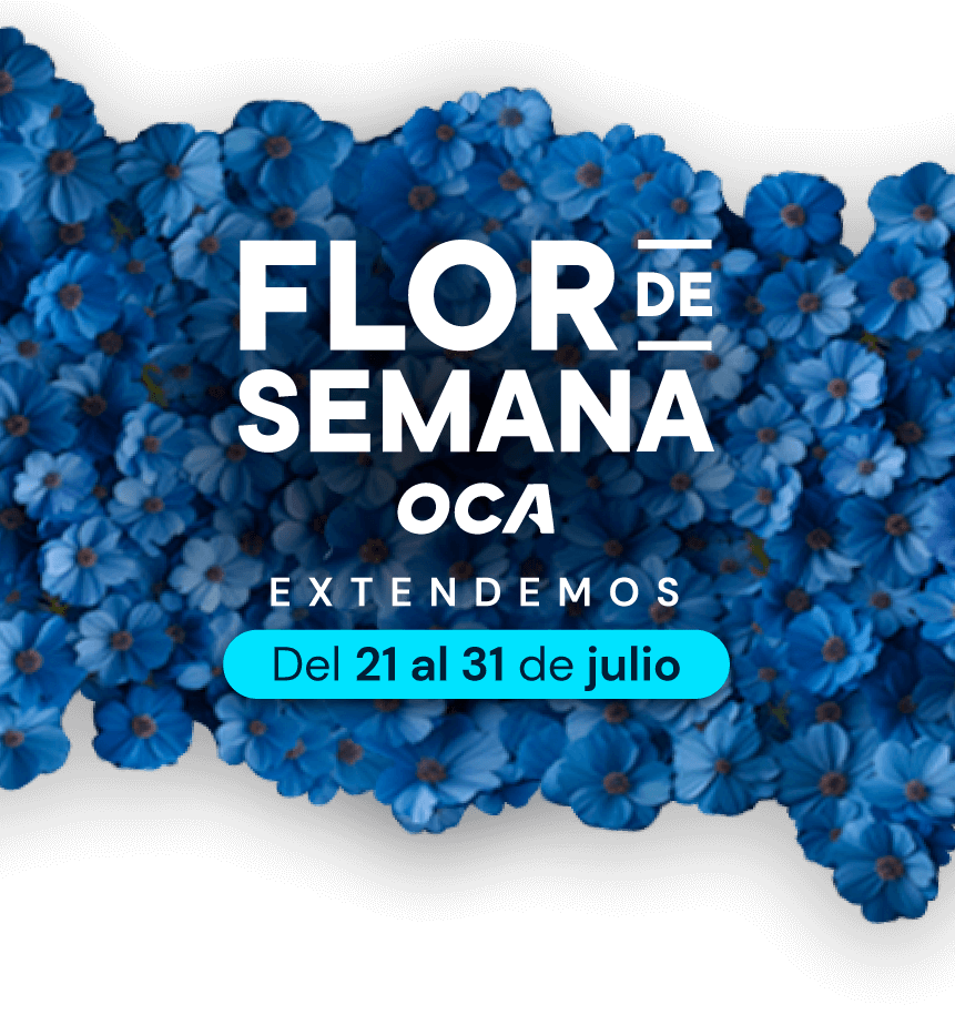 Flor de Semana OCA. Del 21 al 28 de julio.